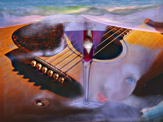  Don't cry my guitar.