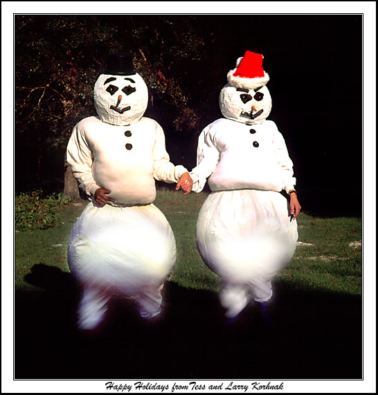  Hurry before we melt! 