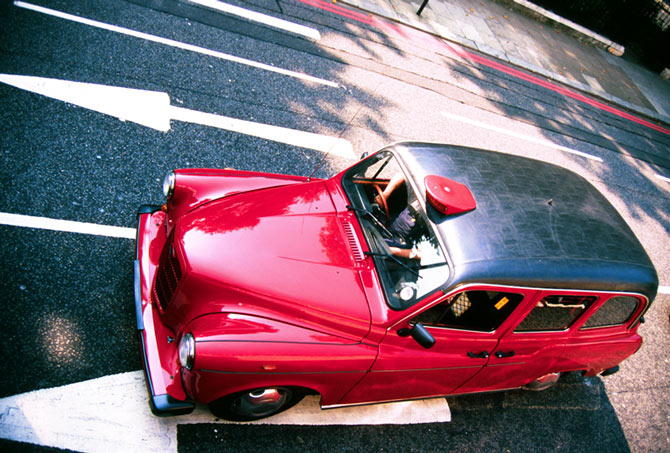  Red cab
