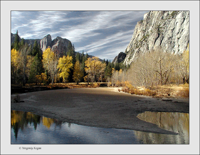  Cathedral Rocks from Merced River