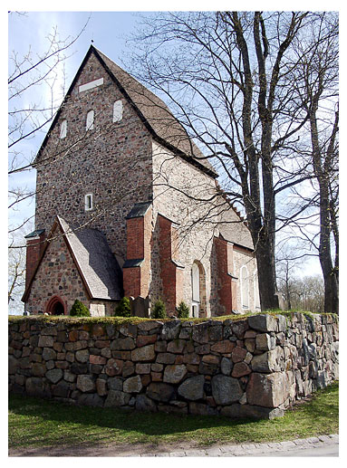  Uppsala. Old Church.