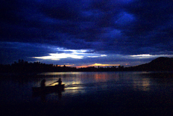  Sunset at the lake