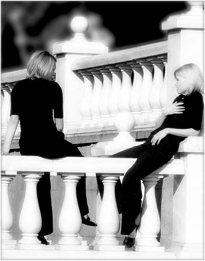  Black and white