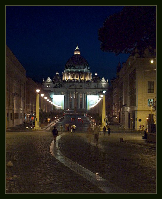  Strada da chiesa (Roma. Via della Conciliazione)