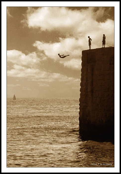  Learning to fly.