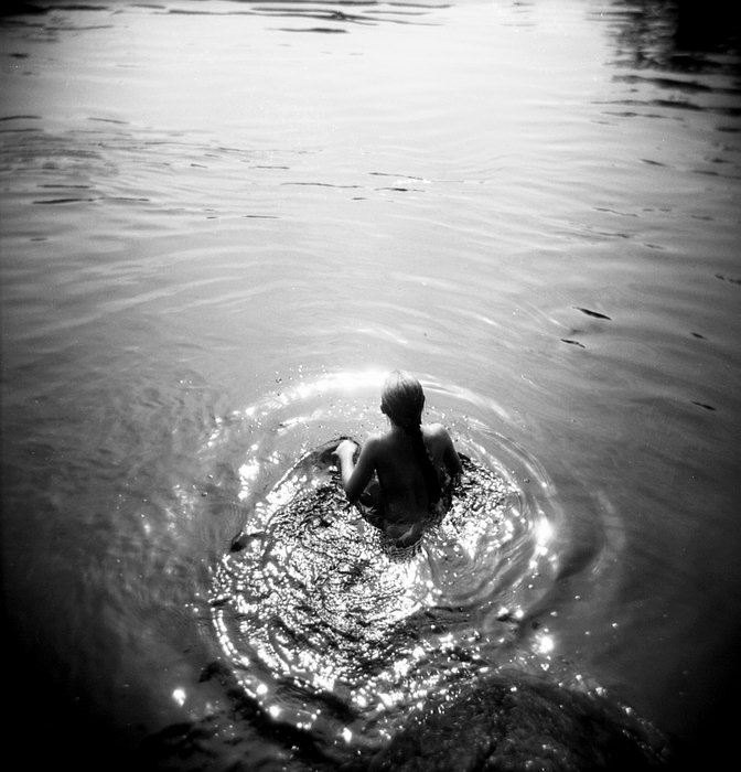  swimming, river *