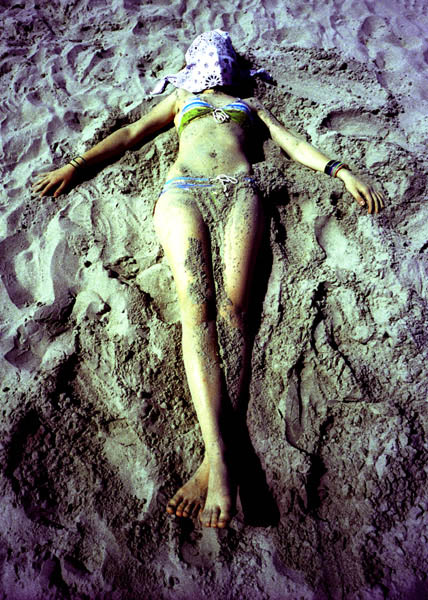  on the beach