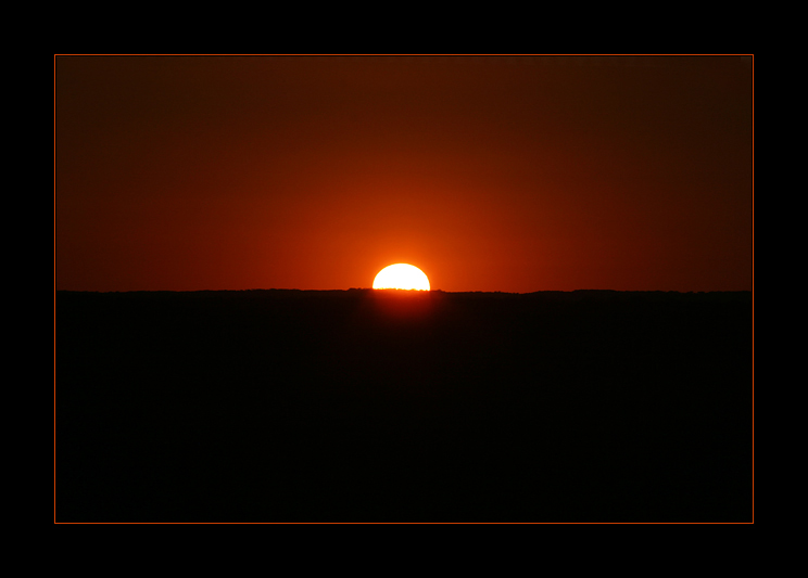  The sunset