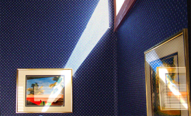  . The interior.