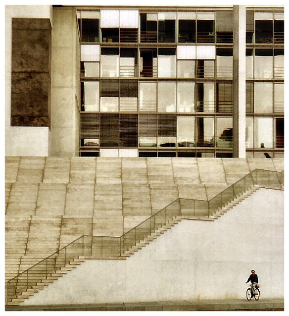  man on bike