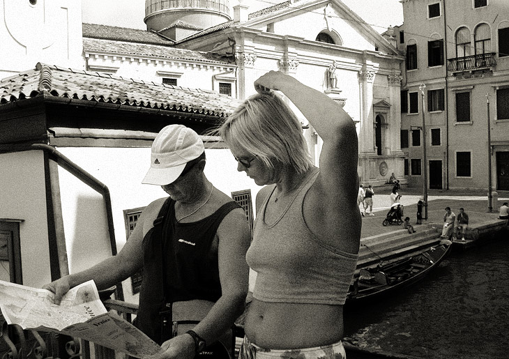  The map of Venice
