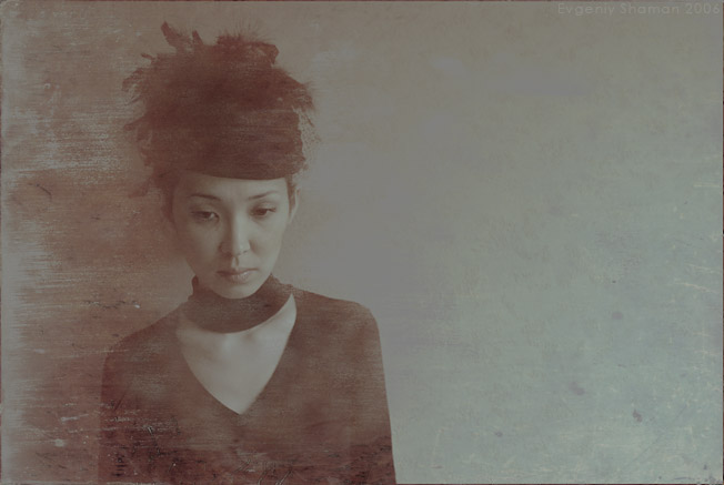  lady in the fog