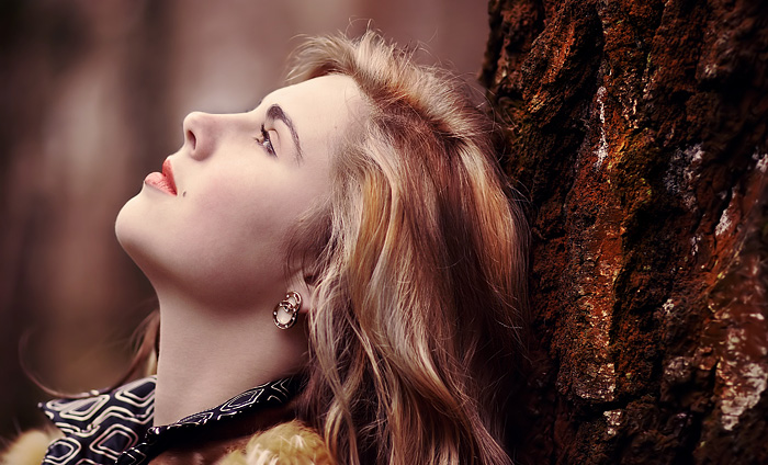  November wood portrait