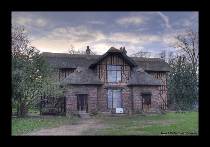  A house in the garden