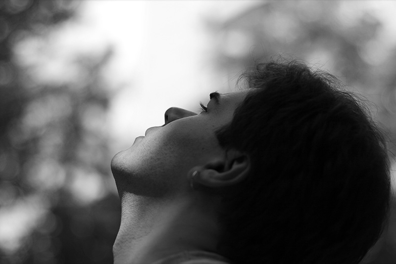  ...staring at the sky