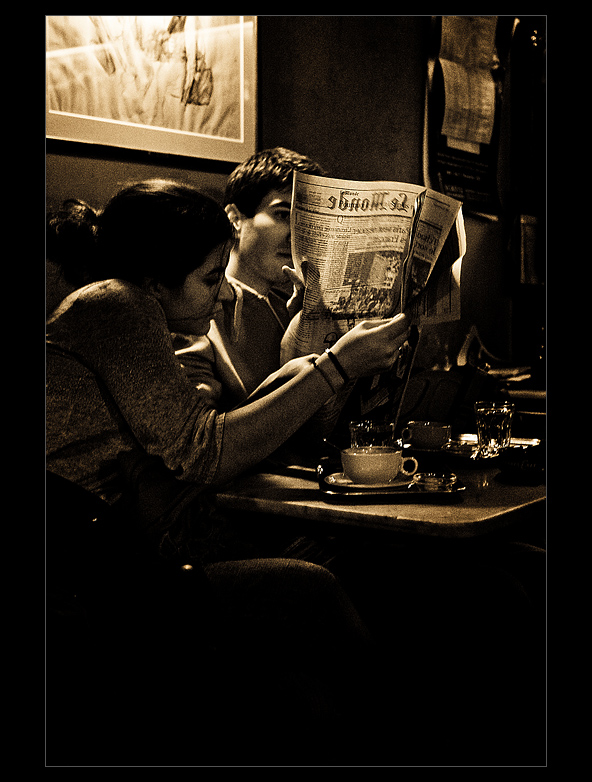  Les Lecteurs Du Monde | Café Hawelka Wien
