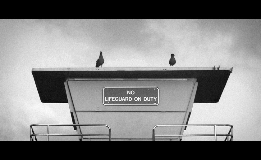  No lifeguard on duty