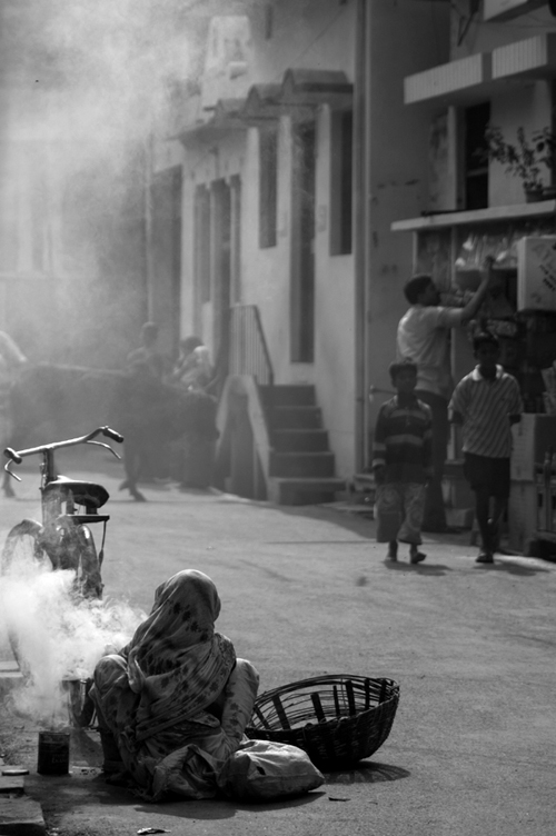  Smoky morning-Varanasi