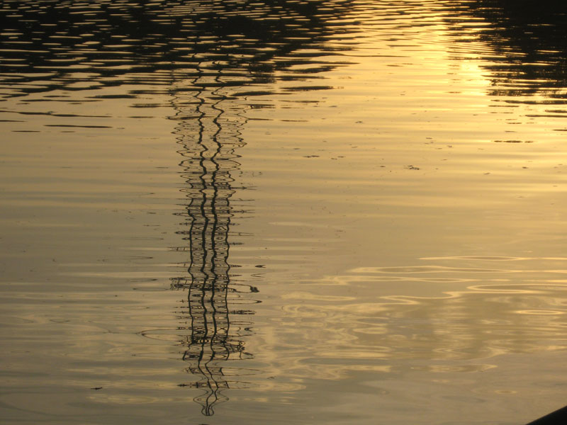  sunset reflection