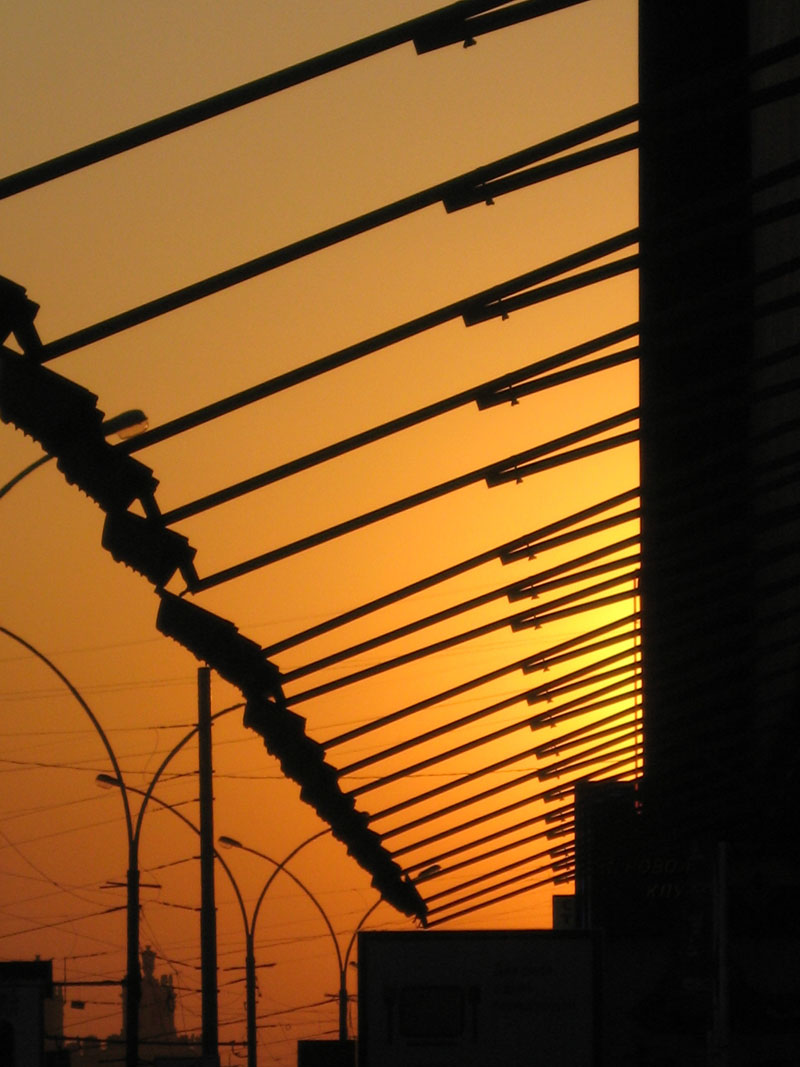  urban sunset