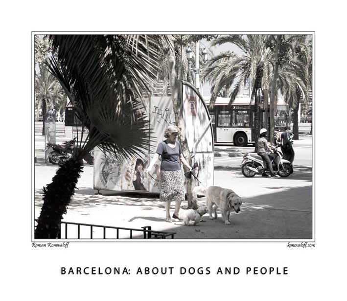  BARCELONA: ABOUT DOGS AND PEOPLE