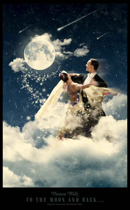 Viennese Waltz. To the moon and back...