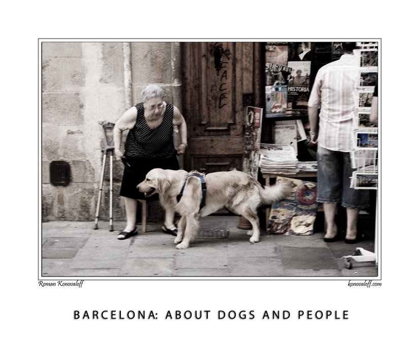  BARCELONA: ABOUT DOGS AND PEOPLE