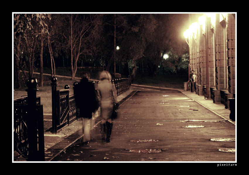 "In the evening"