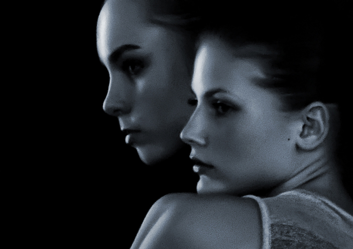  two girls