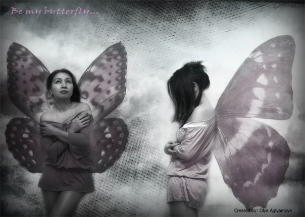  Be my butterfly, Saida...