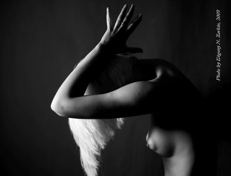  A Girl in a Dark Room