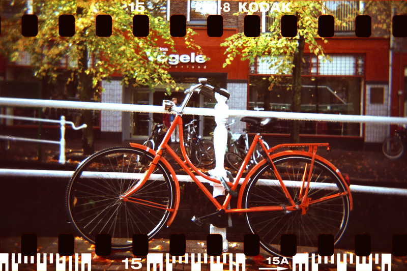  orange bike