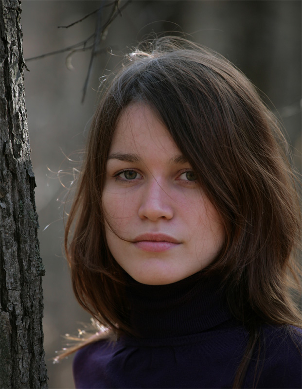  Without a make-up!