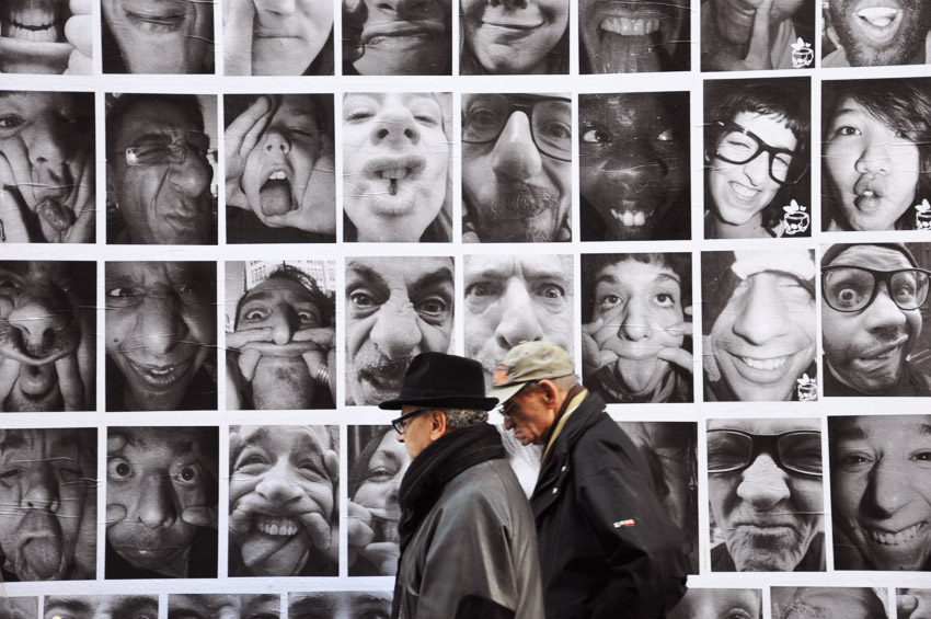  oldmen and faces
