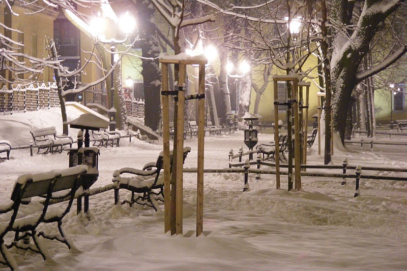  Krakow during winter