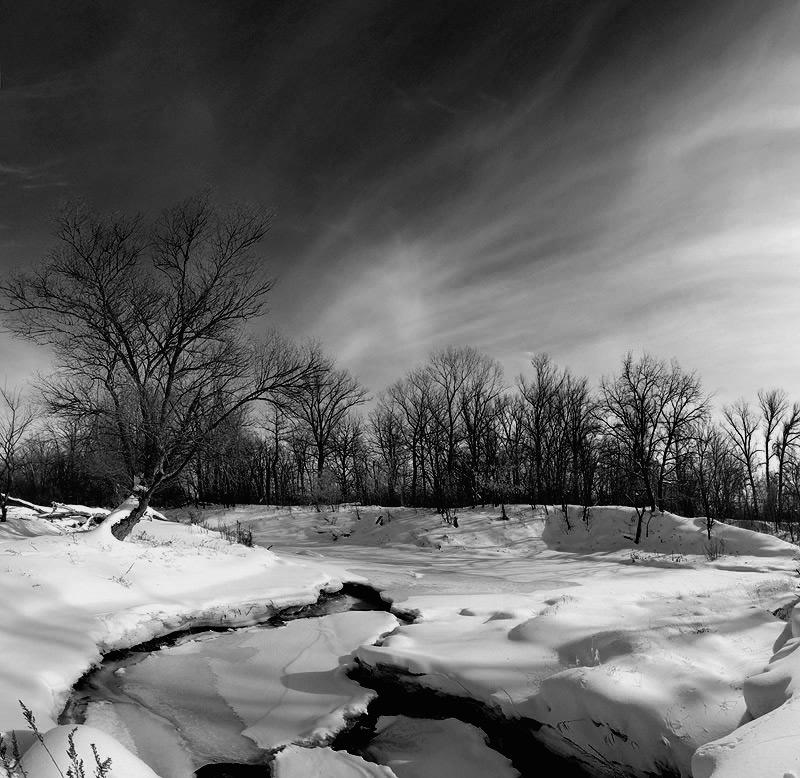  Bris La Glace. b&w