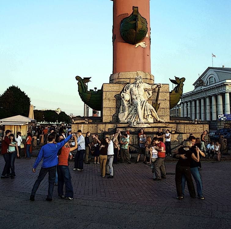  Dancing in Petersburg style.