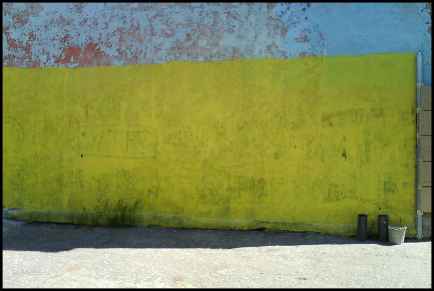  yellow wall