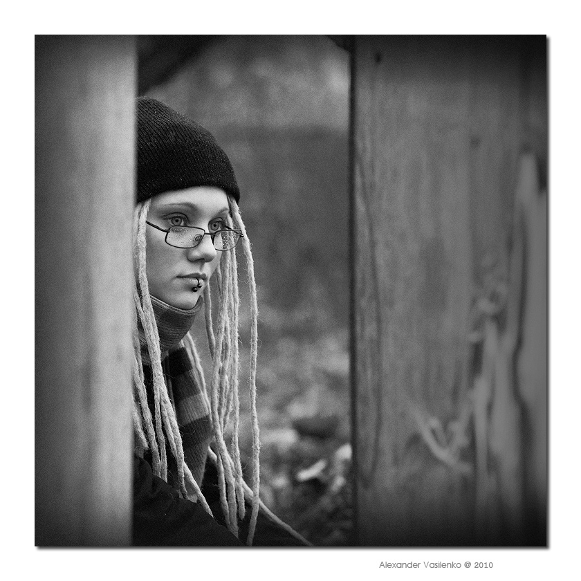  Portrait of the rain...