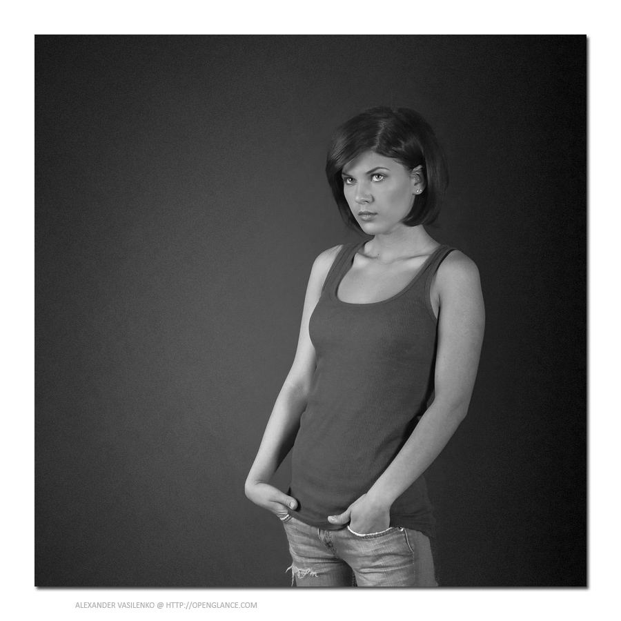  PORTRAIT OF AN UNKNOWN GIRL...