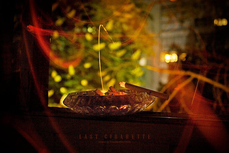  Last cigarette