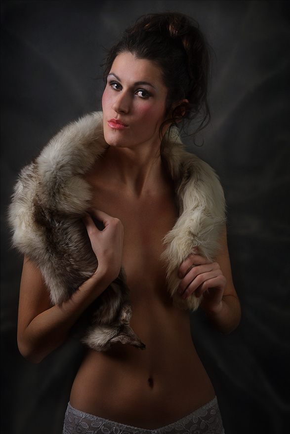  Girl in fur