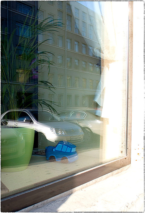  blue car