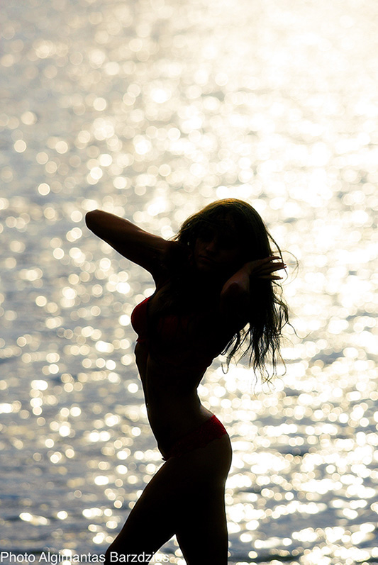  against the light