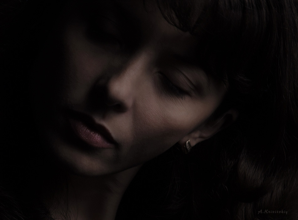  Photo Portrait in low-key - "Low ke