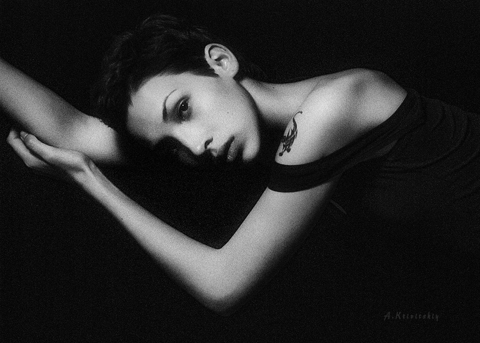  Portrait of retro.