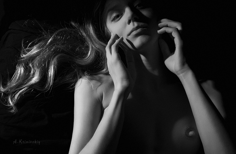 Portrait of a model.
