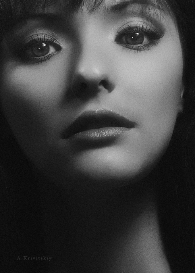  Portrait. Actress. A. Krivitsky`s P