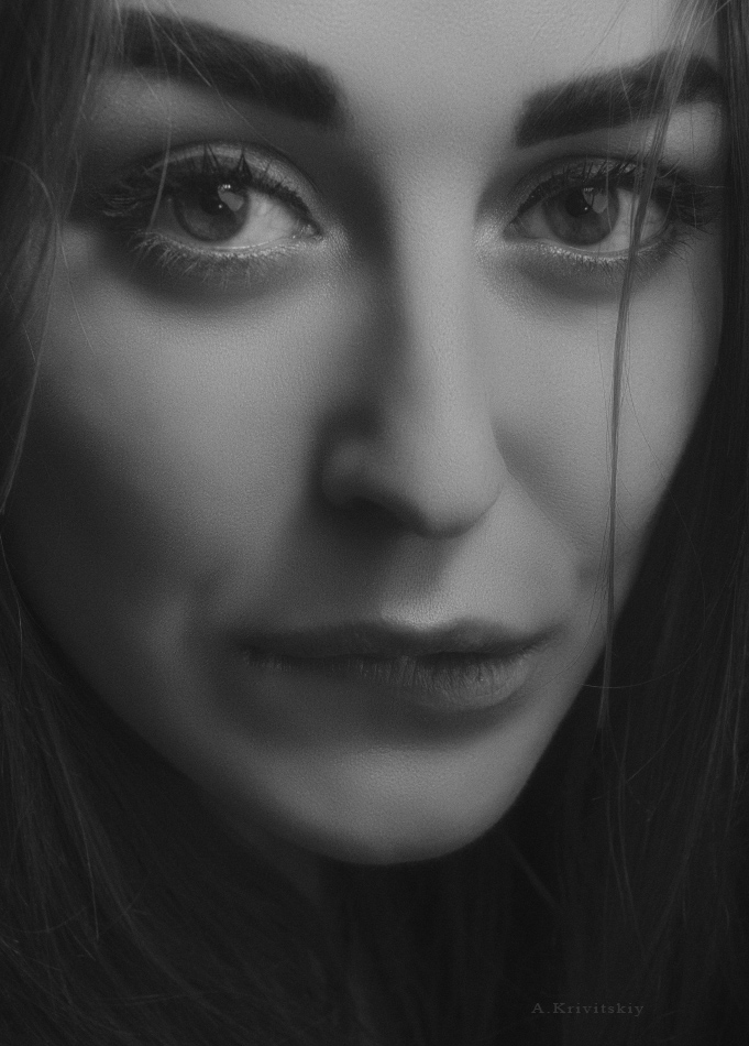  Portrait in a small studio.