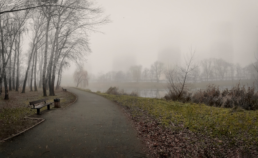  It`s foggy